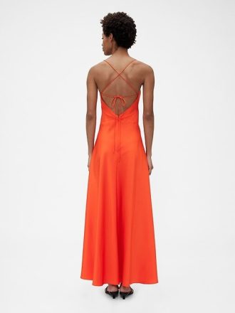 GapStudio Saten Slip Elbise