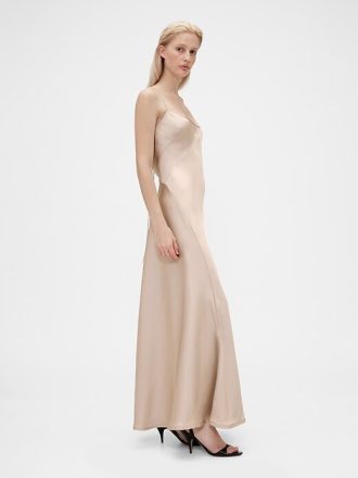 GapStudio Saten Slip Elbise