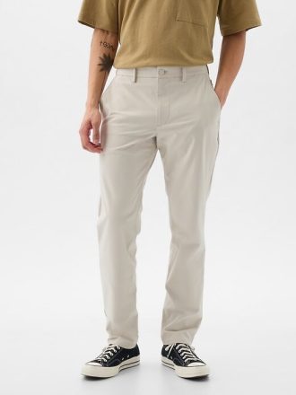 Hibrit İnce Khaki Pantolon