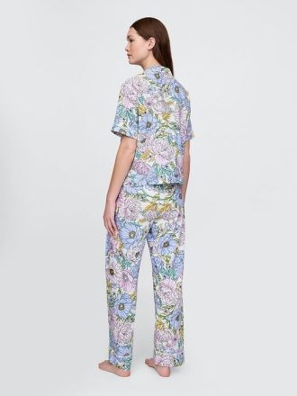 Keten Karışımlı Pijama Pantolonu