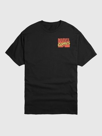 Marvel Grunge Spiderman Kısa Kollu Tişört