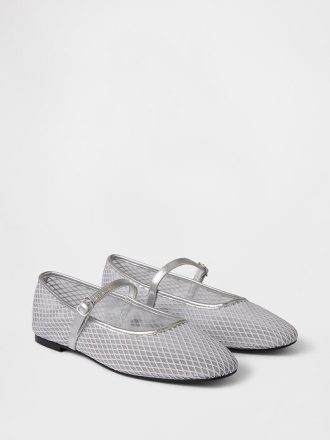 Mesh Mary Jane Flats Mesh Mary Jane Flats
