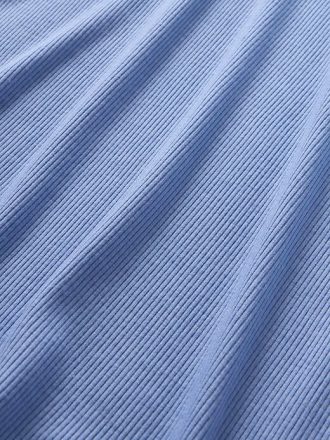 Mini Kaburga Henley PJ Üstü