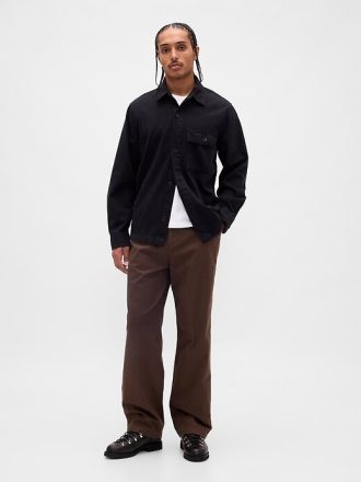 Modern Bol Khaki Pantolonlar