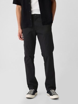 Modern Düz Khaki Pantolonlar