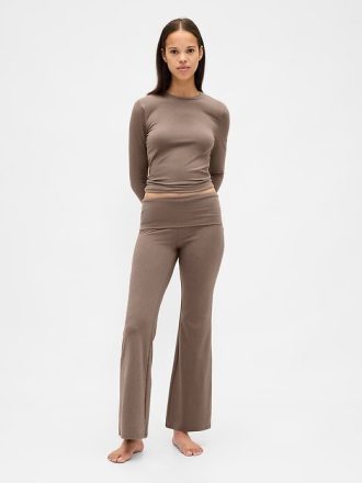 Modern Katlanır Pijama Taytları