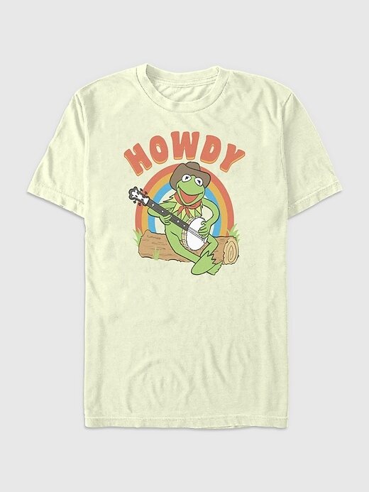 Muppets Howdy Kermit Grafikli Tişört Muppets Howdy Kermit Grafikli Tişört