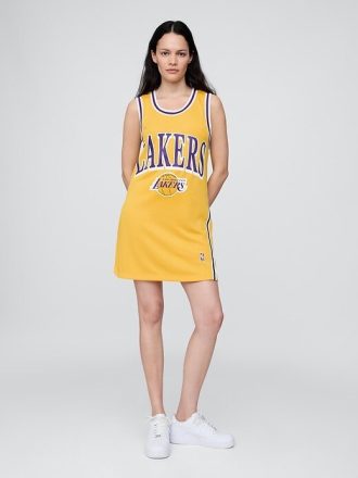 NBA Los Angeles Lakers Geri Dönüştürülmüş Forma Mini Elbise