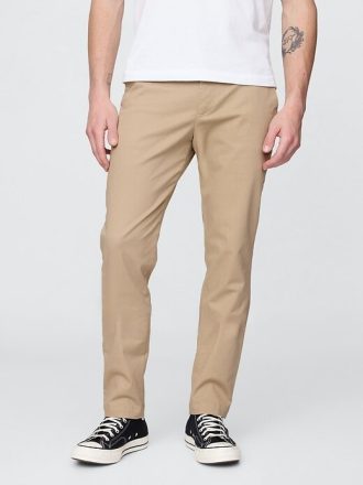 İnce Khaki Pantolonlar
