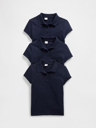 Çocuk Üniforma Polo Tişörtü (3’lü Paket)
