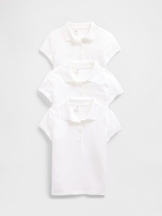 Çocuk Üniforma Polo Tişörtü (3’lü Paket)