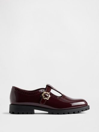 Çocuk T-Kayışlı Loafer’lar
