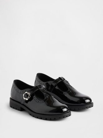 Çocuk T-Kayışlı Loafer’lar