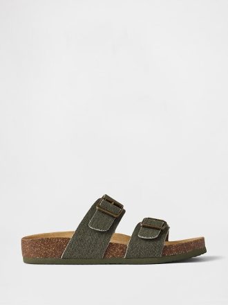 Çocuk Tokalı Mantar Sandaletler