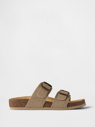 Çocuk Tokalı Mantar Sandaletler