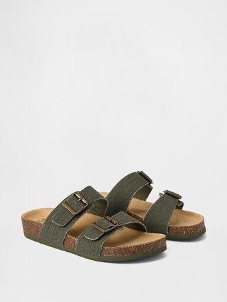 Çocuk Tokalı Mantar Sandaletler