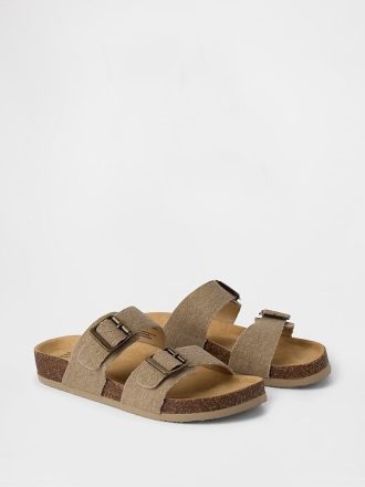 Çocuk Tokalı Mantar Sandaletler