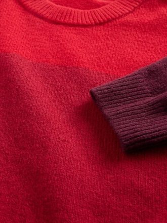 Çocuklar için CashSoft Rahat Yuvarlak Yaka Kazak