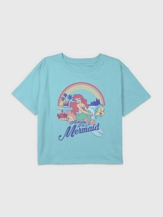 Çocuklar için Disney Prenses Deniz Kızı Tişörtü