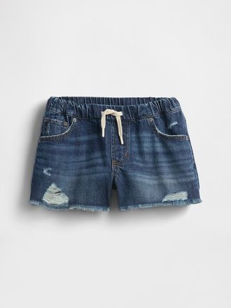 Çocuklar için Düşük Bel UltraSoft Stride Easy Kot Şort