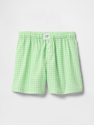 Çocuklar için Geri Dönüştürülmüş Pijama Boxer Şortu