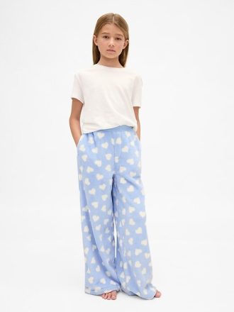 Çocuklar için Geri Dönüştürülmüş Rahat Pijama Pantolonu