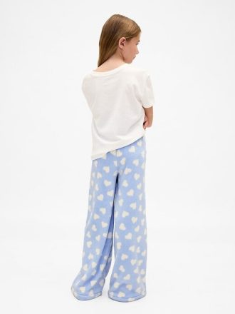 Çocuklar için Geri Dönüştürülmüş Rahat Pijama Pantolonu