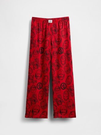 Çocuklar için Marvel Geri Dönüştürülmüş Flanel Pijama Pantolonu
