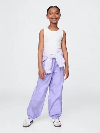 Çocuklar için Poplin Bol Pantolon