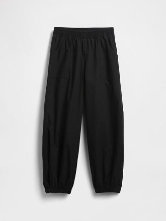 Çocuklar için Poplin Bol Pantolon