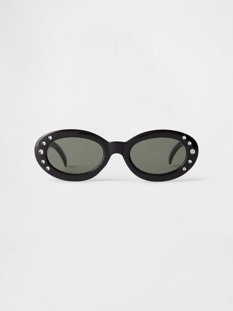 Çocuklar için Retro Oval Güneş Gözlükleri