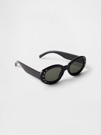 Çocuklar için Retro Oval Güneş Gözlükleri