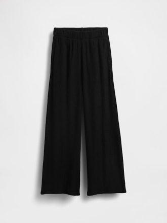 Çocuklar için Softspun Rib Geniş Paça Pantolon