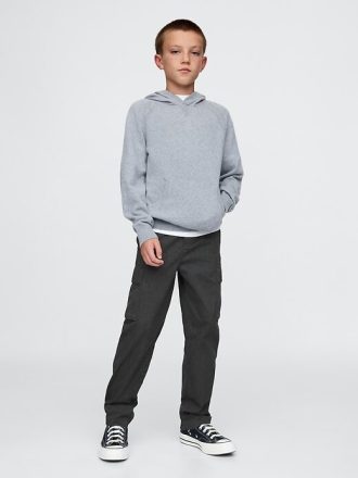 Çocuklar için Twill Kargo Pantolon