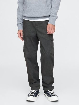 Çocuklar için Twill Kargo Pantolon