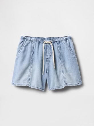 Çocuklar için UltraSoft Denim Kolay Şort