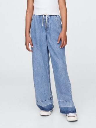 Çocuklar için UltraSoft Easy Bol Paça Kot Pantolon