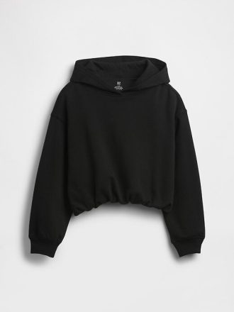 Çocuklar için VintageSoft Büyük Boy Balonlu Kapüşonlu Sweatshirt