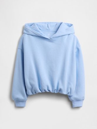 Çocuklar için VintageSoft Büyük Boy Balonlu Kapüşonlu Sweatshirt