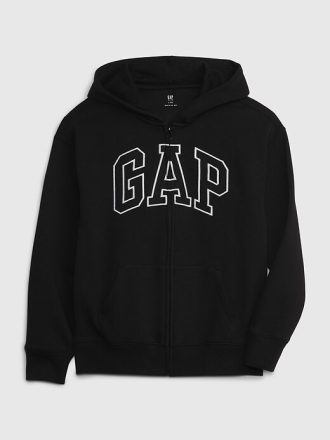 Çocuklar için VintageSoft Gap Logolu Kapüşonlu Üst