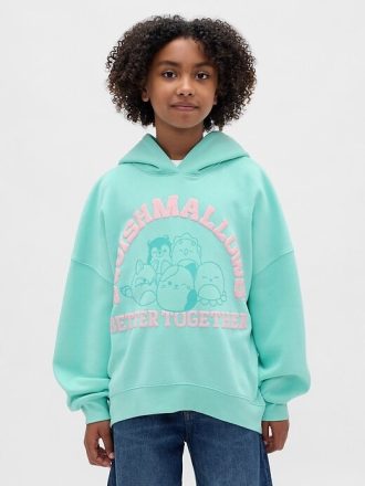 Çocuklar için VintageSoft Grafik Kapüşonlu Sweatshirt