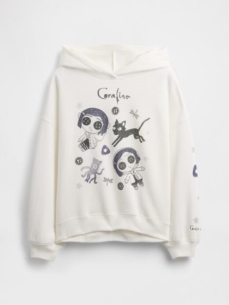 Çocuklar için VintageSoft Grafik Kapüşonlu Sweatshirt