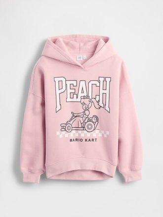 Çocuklar için VintageSoft Grafik Kapüşonlu Sweatshirt