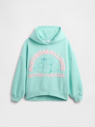 Çocuklar için VintageSoft Grafik Kapüşonlu Sweatshirt