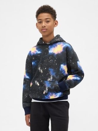 Çocuklar için VintageSoft Rahat Alan Kapüşonlu Sweatshirt