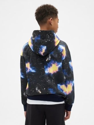 Çocuklar için VintageSoft Rahat Alan Kapüşonlu Sweatshirt
