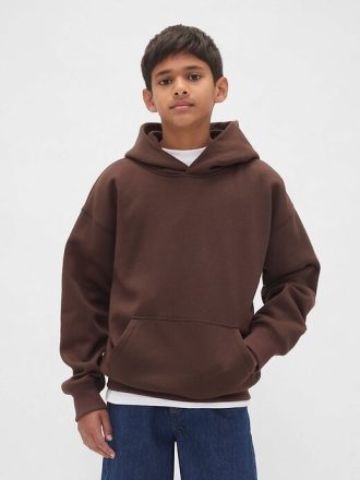 Çocuklar için VintageSoft Rahat Kapüşonlu Sweatshirt