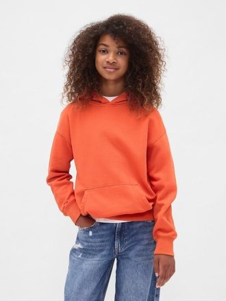 Çocuklar için VintageSoft Rahat Kapüşonlu Sweatshirt