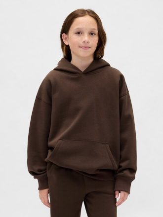 Çocuklar için VintageSoft Rahat Kapüşonlu Sweatshirt