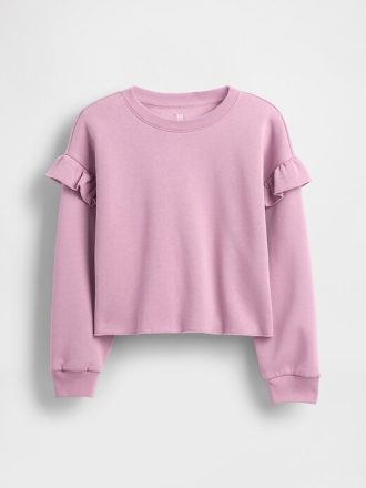 Çocuklar için VintageSoft Volanlı Sweatshirt